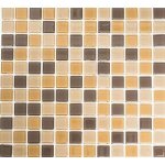 Mosaque carrelage pte de verre beige braun caf salle de bains wc cuisine mur mosaikplatte mos62 - ...