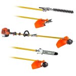Moster - 620 débroussailleuse multifonction 5 en 1 essence thermique 62cc taille - haie pour scie à chaîne ... Moster - 620 débroussailleuse multifonction 5 en 1 essence thermique 62cc taille - haie pour scie à chaîne ...