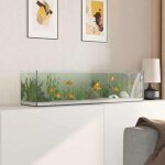Mot9246 - aquarium avec stockage transparent 80 x 20 x 20 cm verre