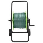 Mothinessto - chariot enrouleur vert et jeu de raccords de tuyaux 127cm 50 m
