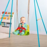 Mothinessto1484 - balan�oire si�ge 3 en 1 �volutif pour enfant avec dossier et barre en t amovibles int�rieur ...