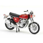 Moto de collection honda cb750 1969 rouge m�tallis� norev 1 / 18