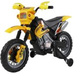 Homcom - scooter enfants - plastique - 102x53x66cm - jaune