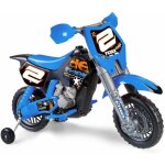 Moto cross electrique - feber - feber rider cross 6v - freins électroniques - casque inclus - bleu Moto cross electrique - feber - feber rider cross 6v - freins électroniques - casque inclus - bleu