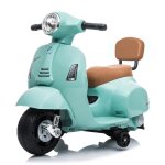 Moto �lectrique pour enfant - vespa gts - 6v - 1 � 3 ans - bleu