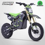 Moto enfant �lectrique 1300w / moto cross orion 1300w / 12 / 10 / �dition 2021 / vert
