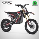 Moto enfant �lectrique 1300w / moto cross orion 1300w / 14 / 12 / �dition 2024 / rouge