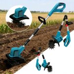 Motoculteur �lectrique sans fil - 360rpm 400w motoculteur - 330r / min - lame double - largeur coupe ...