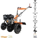 Motoculteur professionnel 68 cv 212 cm3 3 vitesses av 1ar villager vtb 843 prime Motoculteur professionnel 68 cv 212 cm3 3 vitesses av 1ar villager vtb 843 prime