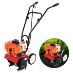 Motoculteur thermique - flasidu - 2 temps - 1. 2l - 9000 tr / min - 3cv / 1. 65 kw - 4 lames - largeur ...