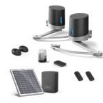 Motorisation pour portail � battants avidsen orane se + kit solaire + 2 t�l�commandes suppl�mentaires ...