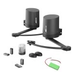 Motorisation avec batterie pour portail  battants avidsen orane510 jusqu 5m et 500kg