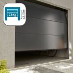 Motorisation pour porte de garage - avidsen - strmma 600 - guidage par chane rail en forme de u