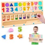 Motricit� fine tri jeux educatif - 3 en 1 labyrinthe magnetique bille jeux montessori enfant - apprendre ...