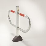 Mottez barrire de parking design avec arceaux 60 cm