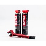 Motul - pack entretien cha�ne pour moto - nettoyant cha�ne 400ml c1 + graisse lubrifiante 400ml c2 + ...