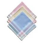 Mouchoirs - autres - lot de 12 - 29x29 cm - 100% coton - lavable � 60�c