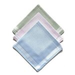 Mouchoirs - autres - lot de 12 - 29x29 cm - 100% coton - rose