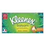 Mouchoirs - kleenex - balsam - bote de 72 - lot de 8 - doux et apaisants