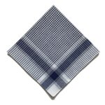 Mouchoirs - vichy - lot de 12 - 40x40 cm - 100% coton - lavable � 60�c