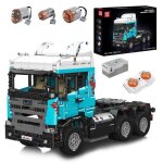 Mould king 13203 jouets techniques de voiture la t�l�commande t�te de tracteur bloc de construction ensemble ...