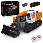 Mould king 17054 bulldozer technique t�l�command� chenilles kit de construction