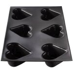 Moule 6 coeurs bombs - flexipan - origine - en silicone - 31. 5x18. 5cm