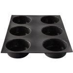 Moule 6 grands ronds - flexipan - origine - en silicone - 37. 5x29cm