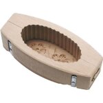 Moule � beurre - ovale - 250 g - compatible cong�lateur - compatible lave - vaisselle - marron