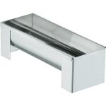 Moule à bûche - inox - 30 cm - compatible congélateur - compatible lave - vaisselle - gris Moule à bûche - inox - 30 cm - compatible congélateur - compatible lave - vaisselle - gris