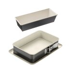 Moule à cake et moule à gâteau rectangulaire - dr oetker - back trend - 30 cm et 28 x 18 cm Moule à cake et moule à gâteau rectangulaire - dr oetker - back trend - 30 cm et 28 x 18 cm