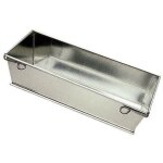 Moule  cake ou pt ouvrant - gobel - 27cm - fer blanc - dimensions intrieurs 250 x 90 mm int - h75 ...