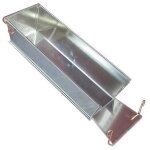 Moule  cake ou pt ouvrant - gobel - 30cm - fer blanc - dimensions intrieurs 285 x 90 mm int - h75 ...