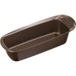 Moule  cake - pyrex - 1452011 - en acier carbonne - antiadhsif - 30 x 11 cm