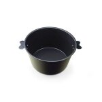 Moule à charlotte - gobel - Ø18cm - acier anti - adhérent - Ø180 / 150 mm h100 mm - marron Moule à charlotte - gobel - Ø18cm - acier anti - adhérent - Ø180 / 150 mm h100 mm - marron