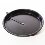 Moule dmoulage facile noir acier anti - adhsif 24. 5 x 2. 5 cm - noir - 24. 5 cm x 24. 5 cm x 2. 5 ...