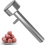 Moule falafelgrande cuill�re � falafels en acier inoxydable - outil de fabrication de falafels antiadh�sif ...