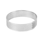 Moule � g�teau en acier inoxydable - mlbq - perfor� - rond 3 pouces - acier inoxydable 304 - �paisseur ...