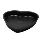 Moule  gteau - dr. oetker - coeur - acier inoxydable - 24 cm - antiadhsif
