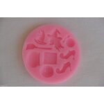 Moule à gâteaux - halloween - silicone - 8 décors - rose - compatible lave - vaisselle Moule à gâteaux - halloween - silicone - 8 décors - rose - compatible lave - vaisselle