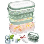 Moule � glacebac a glacon avec couvercle et r�cipientsmoules � glace avec pelle � glacefacile � d�tacherpour ...