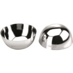 Moule - inox - demi sphre - diamtre 8 cm - hauteur 4 cm - passe au four et lave - vaisselle