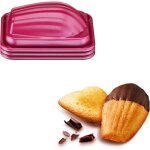 Moules � madeleines antiadh�sifs - debsy - 83x65 cm - rev�tement antiadh�sif - d�moulage facile - empilables ...