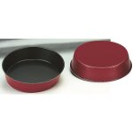 Moule  manqu - ibili - 22 cm - aluminium anti - adhrent - rouge mouchet noir - lave - vaisselle compatible ...
