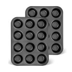 Moule � muffins - noname - 12 cupcakes - acier au carbone - antiadh�sif - facile � nettoyer