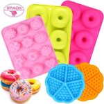 Moule pancake à gâteau en silicone magique antiadhésif 5 pièces pour biscuitssavon convient au lave - ... Moule pancake à gâteau en silicone magique antiadhésif 5 pièces pour biscuitssavon convient au lave - ...