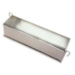 Moule  pte en fer blanc - gobel - 30 cm - long  charnires