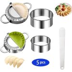 Moule à ravioli - inox - 4 pièces - cuillère à remplir - résistant à la corrosion - facile à utiliser ... Moule à ravioli - inox - 4 pièces - cuillère à remplir - résistant à la corrosion - facile à utiliser ...
