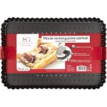 Moule rectangulaire - non spcifi - 31x21cm - mtal - compatible conglateur - gris