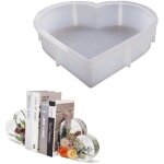 Moule en résine époxy - serre - livres - silicone - coeur - flexible - résistant à la chaleur Moule en résine époxy - serre - livres - silicone - coeur - flexible - résistant à la chaleur